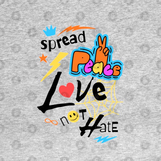 Spread  Love  not Hate by LegnaArt
